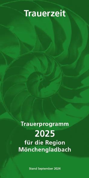 Trauerprogramm 2025 (c) Bistum Aachen