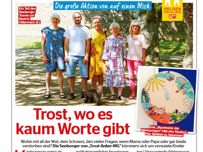 Trost, wo es kaum Worte gibt